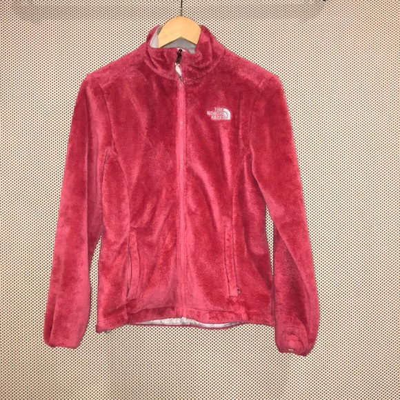 North face Pink Wooly Jacket  SMALL - Picture 4 of 4